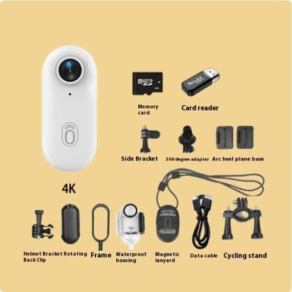 Outdoor Sports Camera In Helmet Motorcycle Bike Sport Mini Filming Bicycle Action 4K Professional Body Cam And Video Cameras - Image 6